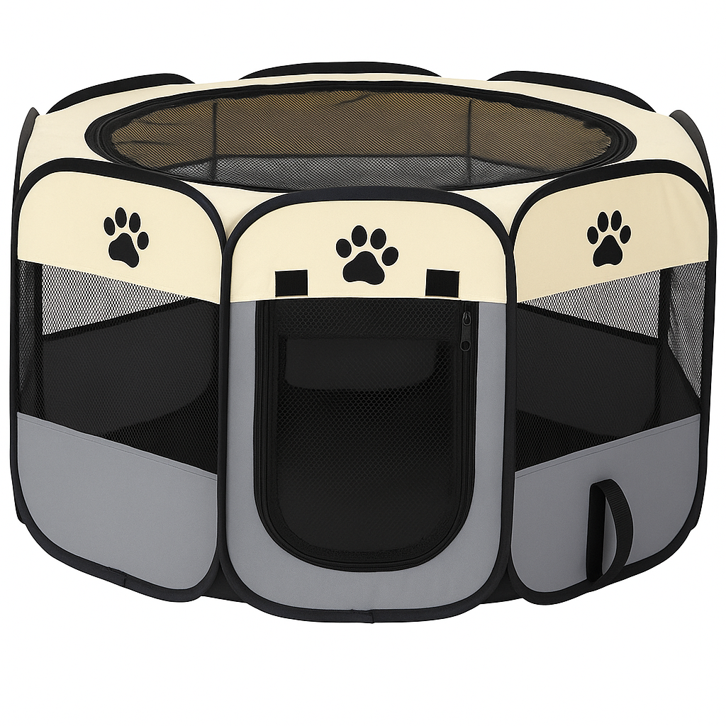 Corral plegable grande de mascotas MAS-1