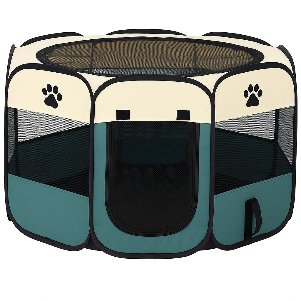 Corral plegable grande de mascotas MAS-1